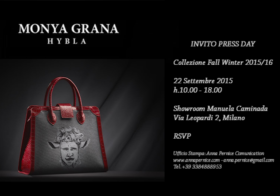Invito Press Day Monya Grana