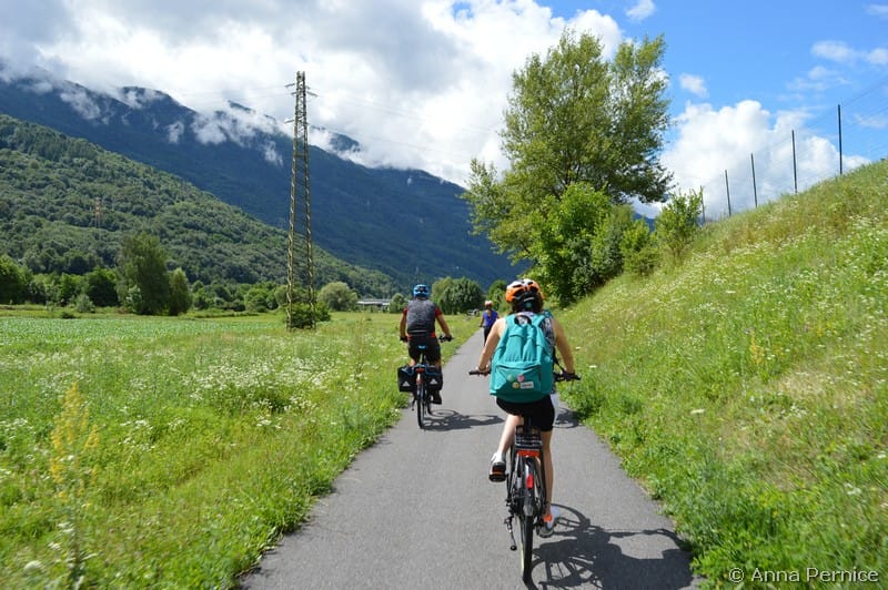 bike tour in Valtellina