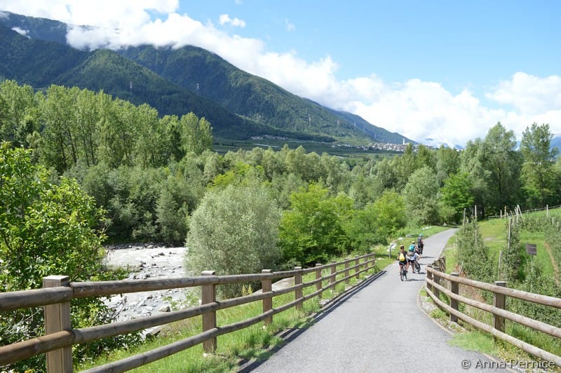 bike tour in Valtellina