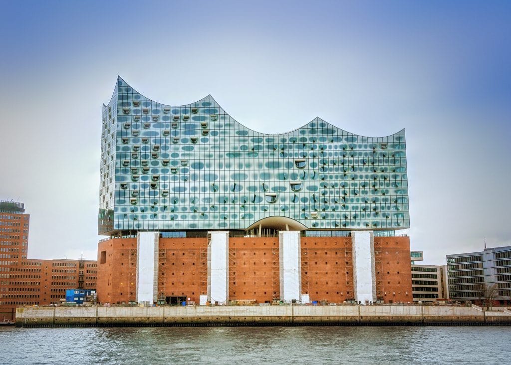 HAMBURG, GERMANY - DECEMBER 26: Elbphilharmonie on December 26, 2015 in Hamburg. The Elbphilharmonie is a concert hall in the HafenCity.; Shutterstock ID 562776508; Your name (First / Last): James Kay; GL account no.: 65050; Netsuite department name: Online Editorial]; Full Product or Project name including edition: BiT images for LP.com