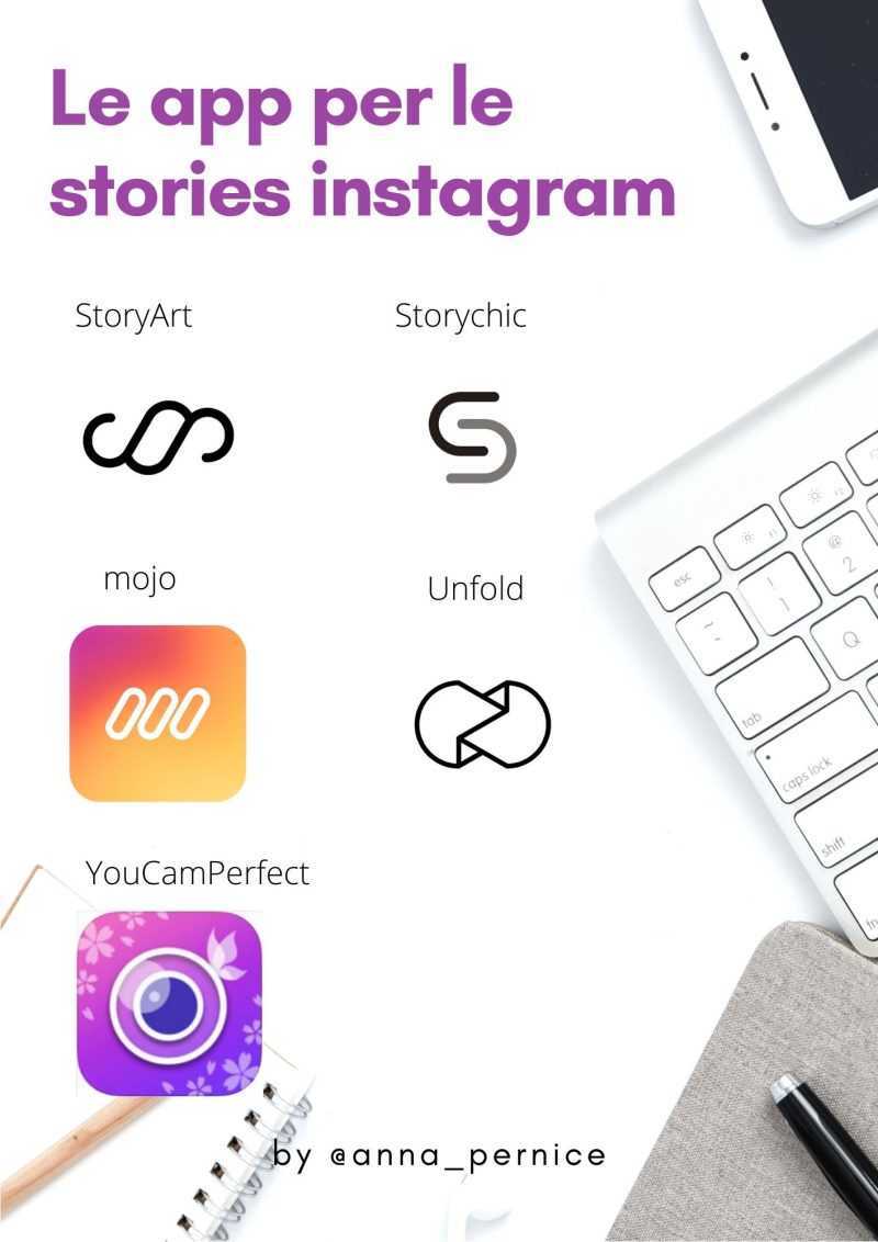Le app per le stories instagram
