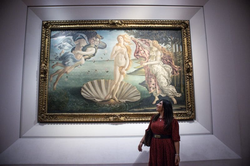 Venere di Botticelli Uffizi