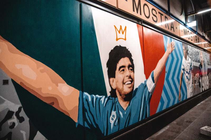 Fermata Mostra Maradona Napoli
