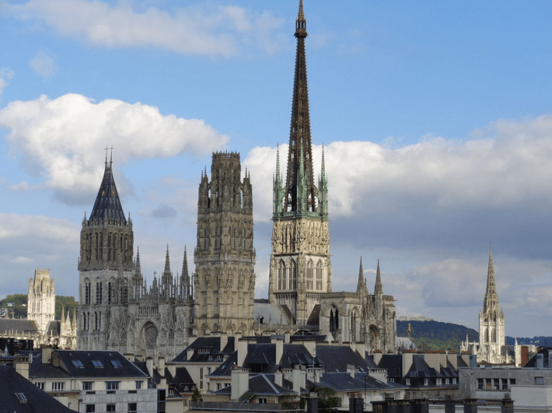 Fonte: Wikipedia. La cattedrale di Rouen