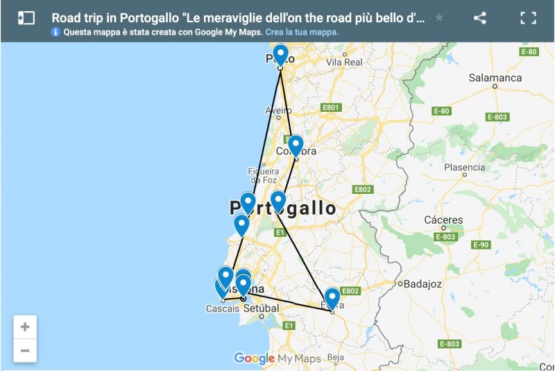 itinerario portogallo